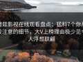 蘑菇影视在线观看盘点：猛料7个你从没注意的细节，大V上榜理由极少见令人浮想联翩